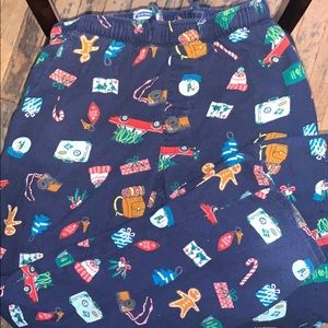 Cute Christmas Gingerbread PJ Pants